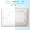 ProElite Transparent Case for MacBook Air 13 Hard Shell Honeycomb Design, Stone