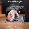 ProtoArc Ergonomic Mouse EM11 NL Wireless Vertical Mouse White/Silver