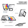 Qinda Case for Apple iPad A16 11th/10th Gen Adjustable Stand Black