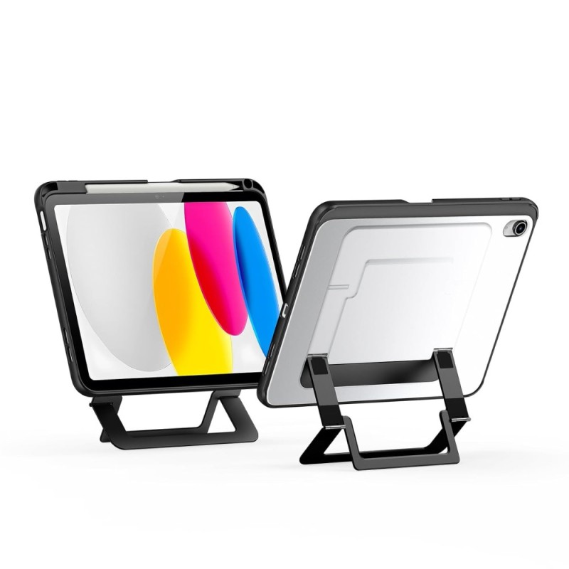 Qinda Case for Apple iPad A16 11th/10th Gen Adjustable Stand Black