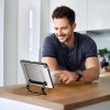Qinda Case for Apple iPad A16 11th/10th Gen Adjustable Stand Black