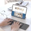 Qinda Wireless Bluetooth Keyboard QindaB089TP 64-Key Rechargeable Grey