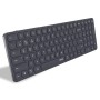 Rapoo Keyboard E9350L Multi Device W/L & BT, Rechargeable, DarkGrey