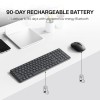 Rapoo Keyboard Mouse Combo 9350S Multi-Device W/L/BT Dark Grey