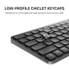 Rapoo Keyboard Mouse Combo 9350S Multi-Device W/L/BT Dark Grey