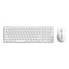 Rapoo Keyboard Mouse Combo 9350S Multi-Device W/L/BT White