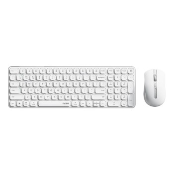 Rapoo Keyboard Mouse Combo 9350S Multi-Device W/L/BT White