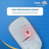 Rapoo M200 MultiDevice Mouse Bluetooth 5.0 Wireless 2.4GHz 2400 DPI Blue MI