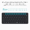 Rapoo Wireless & Bluetooth Keyboard & Mouse Combo 9010M Multi-Device Support, Adjustable DPI, Black
