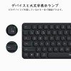 Rapoo Wireless & Bluetooth Keyboard & Mouse Combo 9010M Multi-Device Support, Adjustable DPI, Black