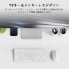 Rapoo Wireless & Bluetooth Keyboard & Mouse Combo 9010M Multi-Device Support, Adjustable DPI, White