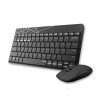 Rapoo Wireless Keyboard & Mouse Combo 8000M Bluetooth 3.0/4.0 Spill-Resistant Black