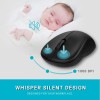 Rapoo Wireless Keyboard & Mouse Combo 8000M Bluetooth 3.0/4.0 Spill-Resistant Black