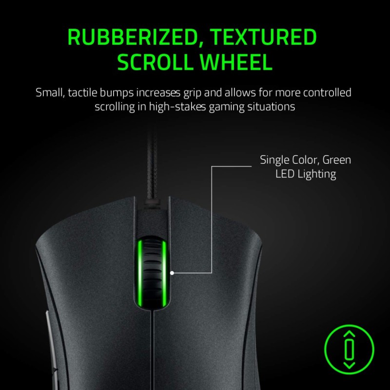 Razer DeathAdder Essential Wired Gaming Mouse Ergonomic Design 6400 DPI Black