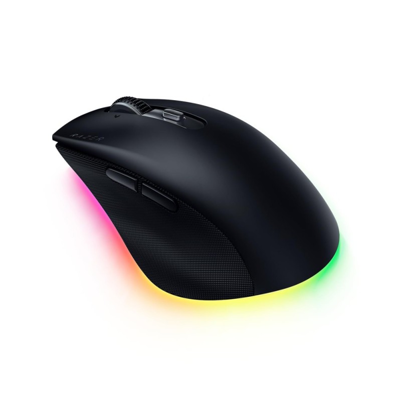 Razer Pro Click V2 Ergonomic Wireless RGB Mouse RZ01-03900100-R3M1 Bluetooth, RGB Lighting, Up to 35,000 DPI, Black