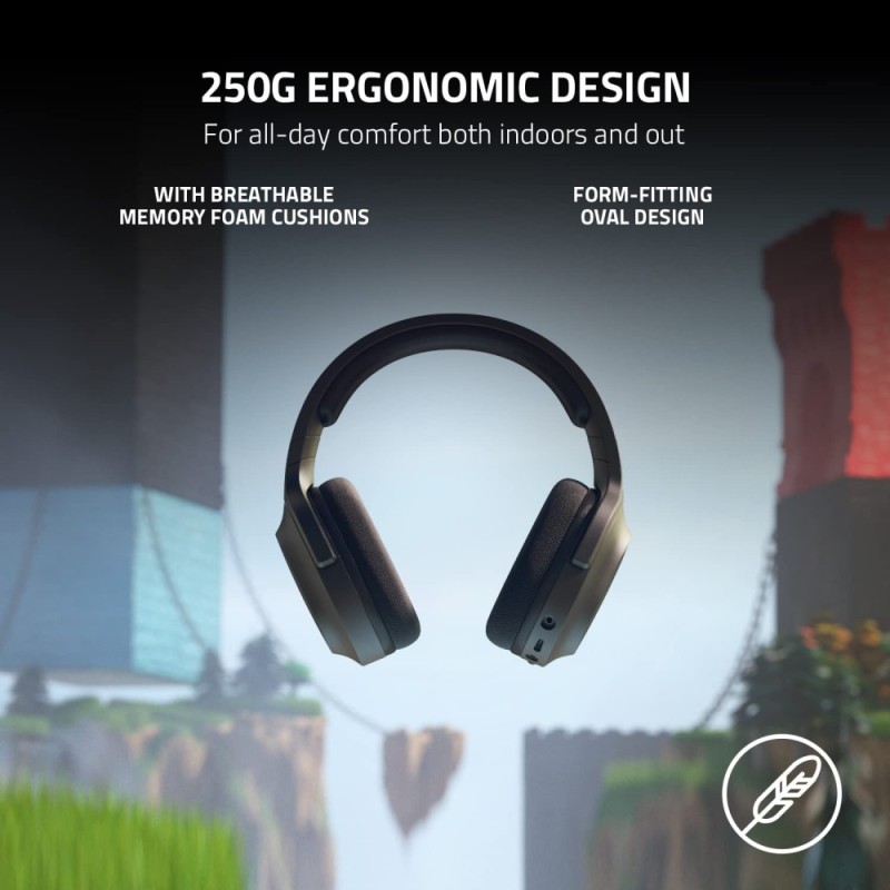 Razer Wireless Gaming Headset Barracuda X 2022 40mm Drivers Black