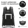 Red Lemon Laptop Backpack Captain 15.6 Inch Water-Resistant Black 2.0