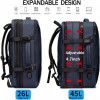 Red Lemon Laptop Backpack Titan Ultrafit Plus 15.6-Inch Blue