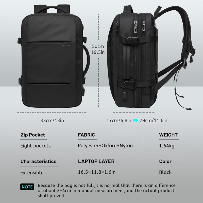 Red Lemon Titan Ultrafit Plus 15.6-inch Laptop Backpack Black