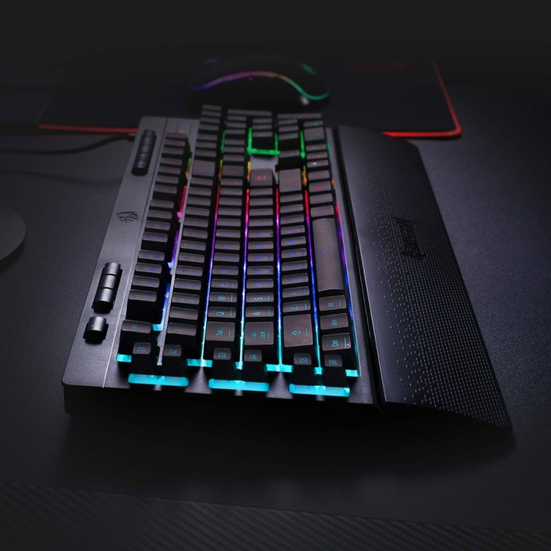 Redragon Gaming Keyboard K512 RGB Backlit 6 Macro Keys Black