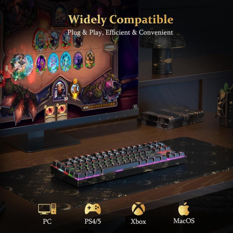 Redragon K552 Kumara Mechanical Wired Gaming Keyboard Black