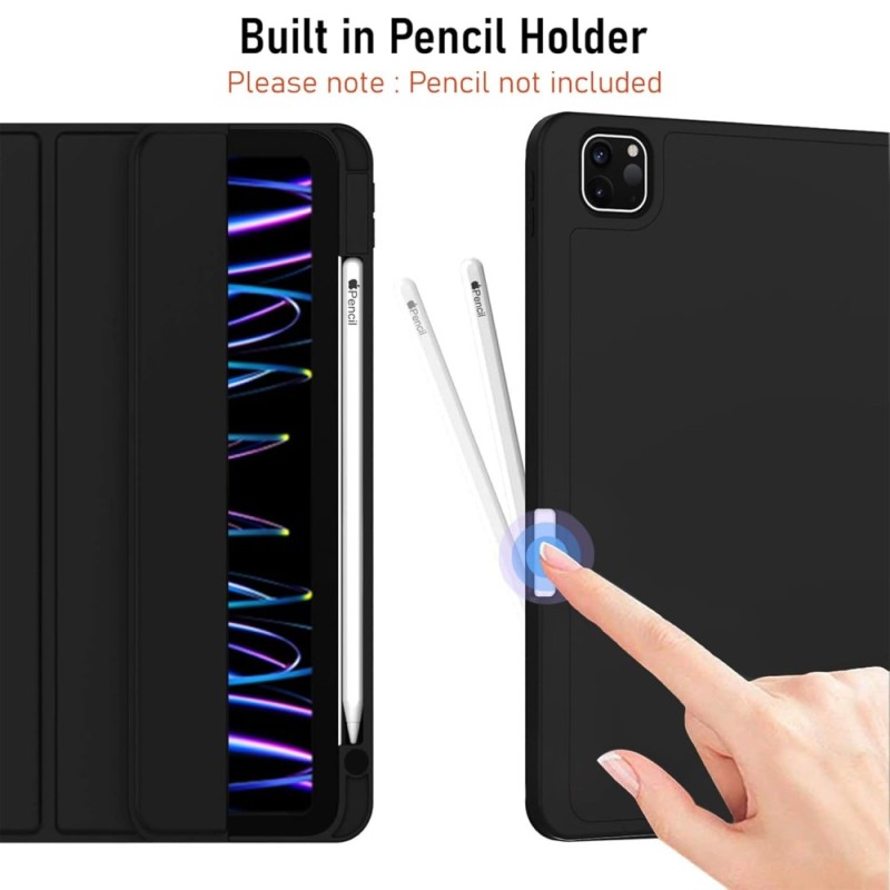 Robustrion Case for iPad Pro 11 inch SKU-iPadPro11-TripencilRight Black