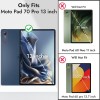Robustrion Case for Moto Pad 70 Pro 13 inch with Pencil Holder, Auto Sleep Wake, Navy