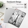 Robustrion Cover for Lenovo Tab 10.1 Inch 2025 Trifold Flip Case Eiffel