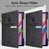 Robustrion Cover for Redmi Pad Pro 12.1 Inch, Auto Sleep Wake, Flip Design, Black