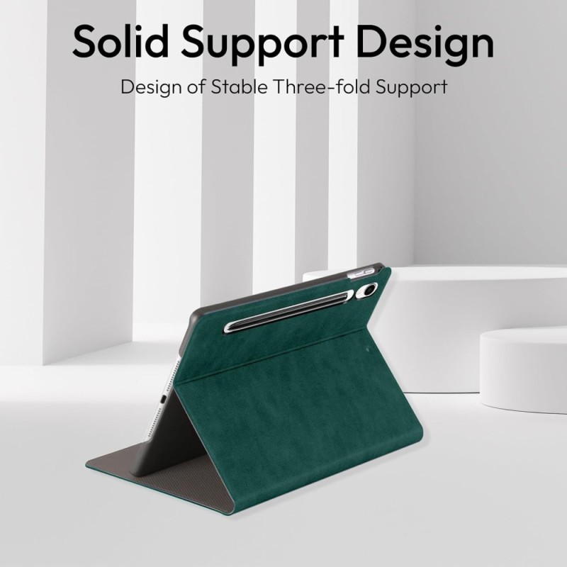 Robustrion Cover for Samsung Galaxy Tab S10 Lite/S9 FE/S10 FE Dark Green