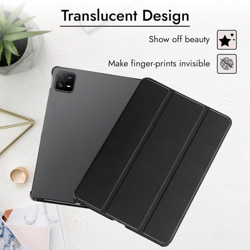 Robustrion Cover for Xiaomi Mi Pad 8/8 Pro/7/7 Pro 11.2 inch Auto Sleep Wake Black