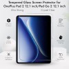 Robustrion Tempered Glass Screen Protector for OnePlus Pad Go 2 / Pad 2 12.1 inch, 9H Hardness, Transparent