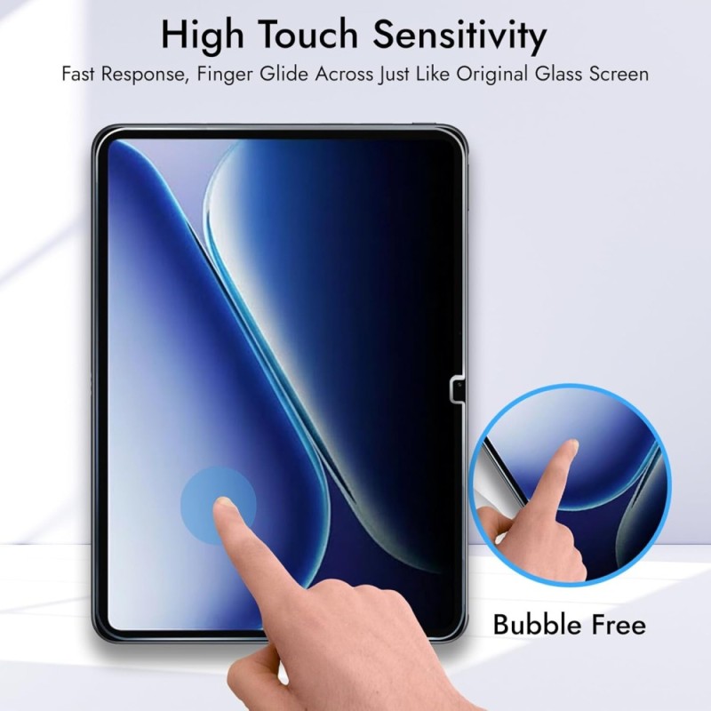 Robustrion Tempered Glass Screen Protector for OnePlus Pad Go 2 / Pad 2 12.1 inch, 9H Hardness, Transparent