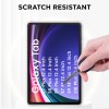 Robustrion Tempered Glass Screen Protector for Samsung Tab S7/S8/S9 12.4 Inch, 9H Hardness, Transparent