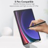 Robustrion Tempered Glass Screen Protector for Samsung Tab S7/S8/S9 12.4 Inch, 9H Hardness, Transparent