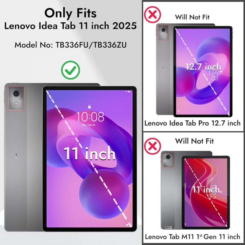 Robustrion Tempered Glass Screen Protector SKU-LenovoIdeaTab-11-TG-1Pack 9H Hardness Transparent