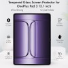 Robustrion Tempered Glass Screen Protector SKU-OnePlusPad3-13.2-TG-2Pack 9H Hardness Anti-Fingerprint Transparent
