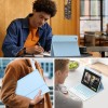 RTSY Keyboard Case for iPad A16 & 10th Gen Multi Touchpad Blue