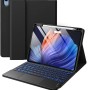 RTSY Keyboard Case for iPad Air 11 & 5th/4th Gen, Trackpad, Backlit, Black