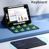 RTSY Keyboard Case for iPad Air 11 & 5th/4th Gen, Trackpad, Backlit, Black