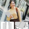 RTSY Keyboard Case for iPad Air 11 & 5th/4th Gen with Trackpad & Backlit, Grey/White