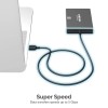 SABRENT USB 3.0 to SSD/HDD Adapter EC-SSHD, 5Gbps, Black