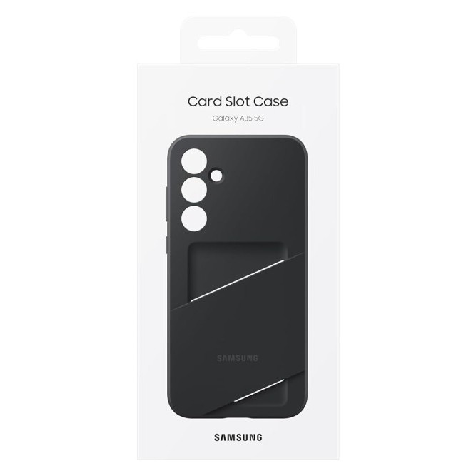 Samsung Card Slot Case EF-OA356T for Galaxy A35 5G, Black