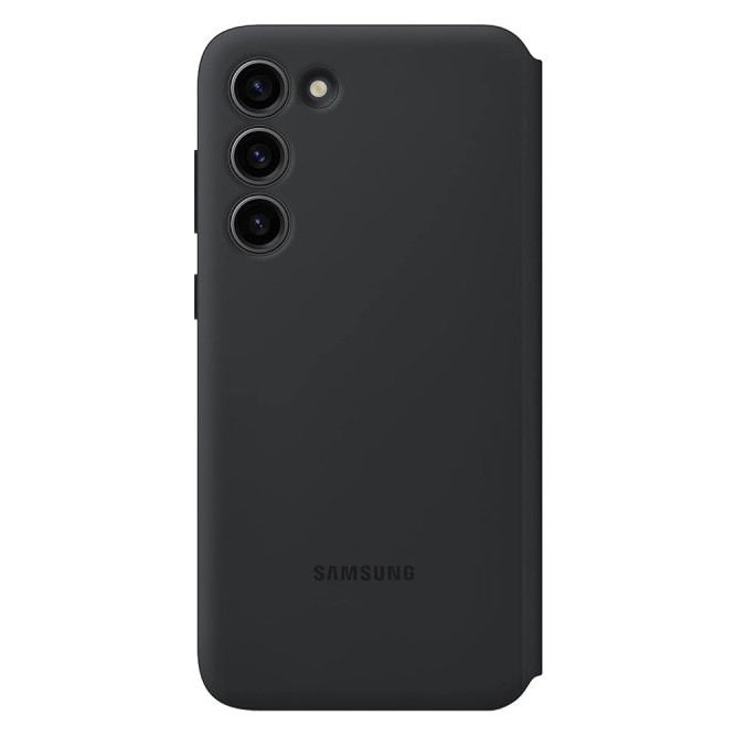 Samsung Galaxy S23+ Smart Clear View Wallet Cover EF-ZS916CBEGIN Black