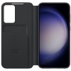 Samsung Galaxy S23+ Smart Clear View Wallet Cover EF-ZS916CBEGIN Black