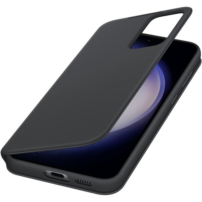 Samsung Galaxy S23+ Smart Clear View Wallet Cover EF-ZS916CBEGIN Black