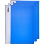 Solimo A4 Display Book DF201A 20 Pockets Blue