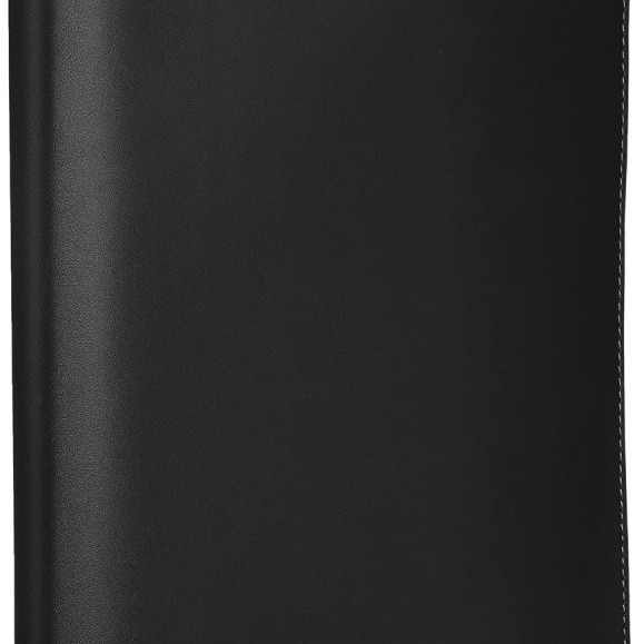 Solimo Business Clipboard Folder AB-COICT2142 Faux Leather A4 Jet Black