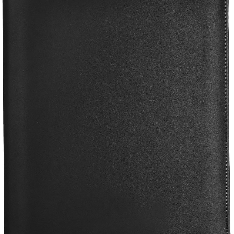 Solimo Business Clipboard Folder AB-COICT2142 Faux Leather A4 Jet Black