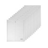 Solimo Button Bags FL-FF-01 Reusable A4 Document Storage White